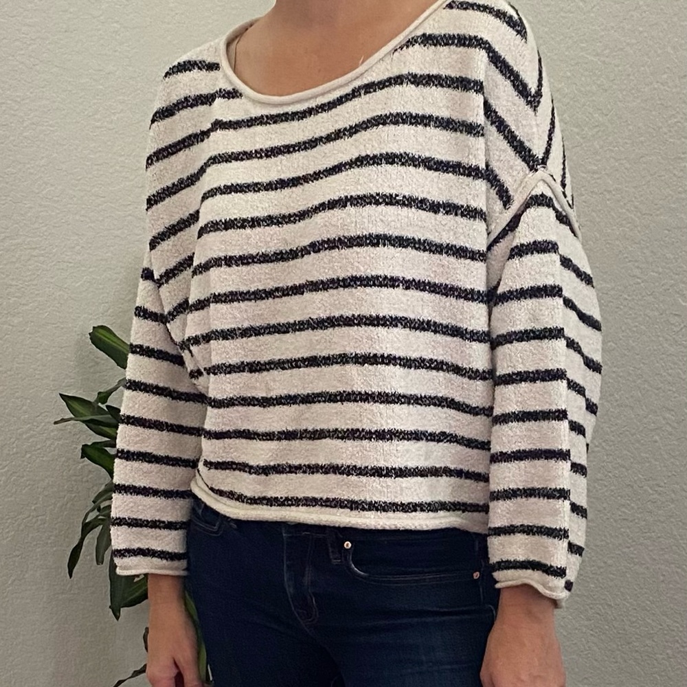 Free People Crop Sweater